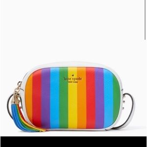Kate Spade Kourtney rainbow crossbody NWT